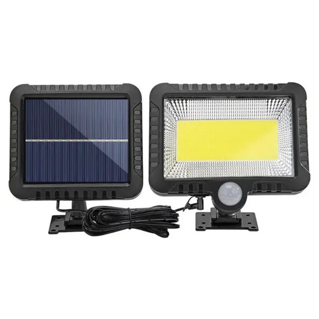 160LED Solar Powered Wall Light Waterproof Outdoor Motion Sensor Lighting Park Courtyard Fence Street Garden Decoration Lamp