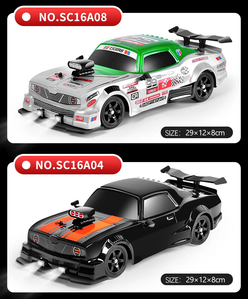 2.4G Drift Rc Cars 4WD RC Drift Car Toy Remote Control GTR Model AE86 Vehicle Car RC Racing Car Toys for Boys Children's Gift