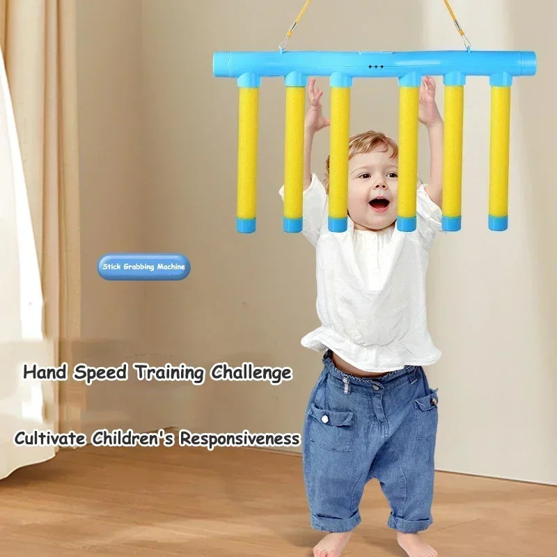 Challenge Falling Sticks Game Kids Stick Catching Toy Training Reaction Ability Educational Parent-Child Interactive Toy Sports