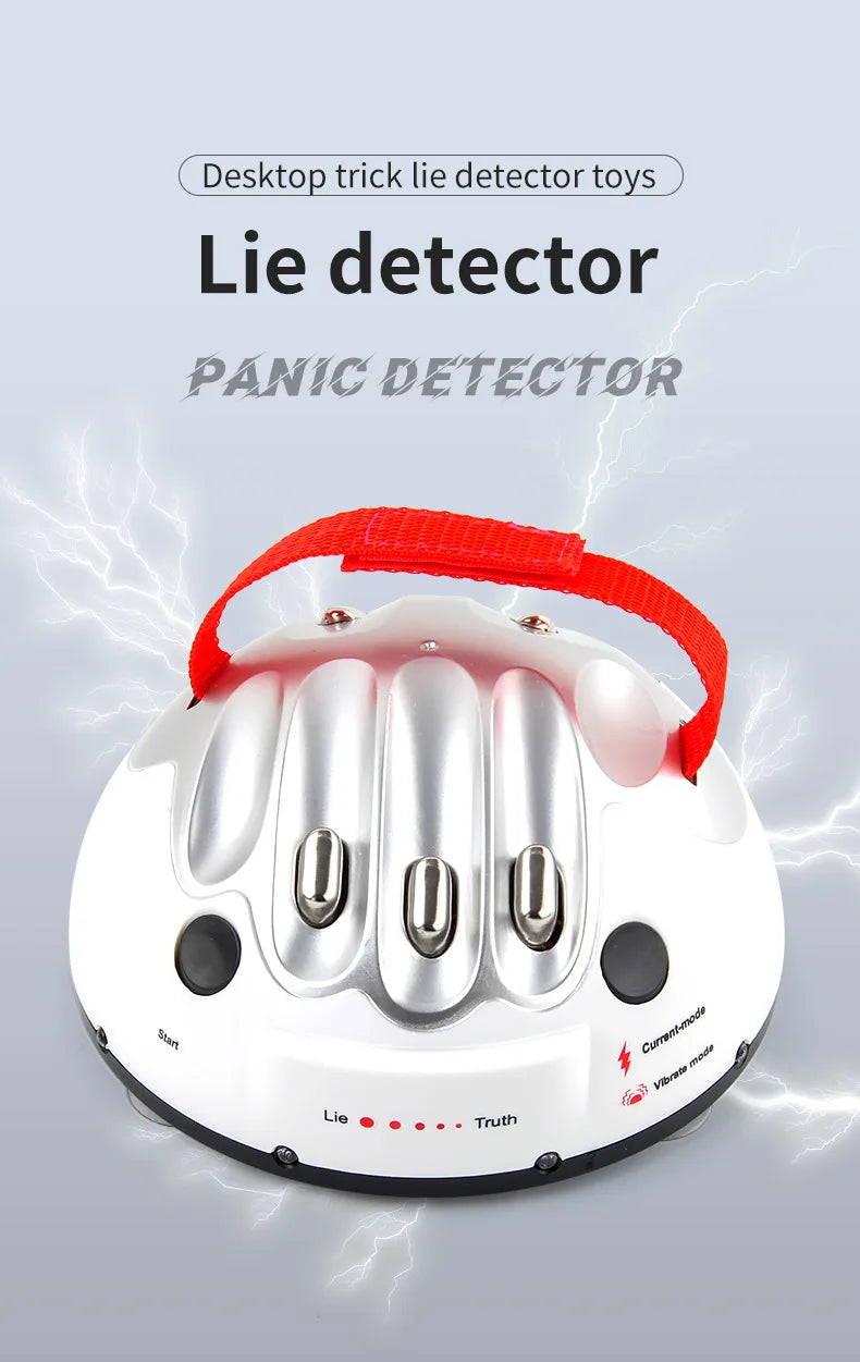 Electric Lie detector desktop trick toys funny party table game Trick toys Reaction testing for drunk game birthday gifts kids