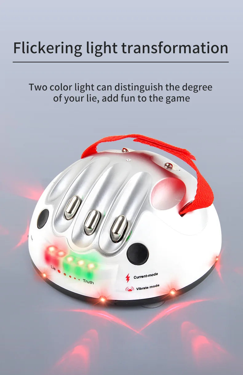 Electric Lie detector desktop trick toys funny party table game Trick toys Reaction testing for drunk game birthday gifts kids