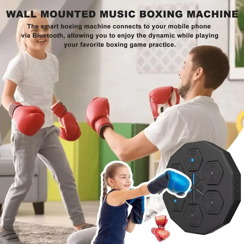 musical boxing target With LED Light