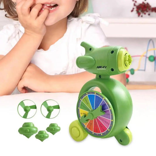 5 in 1 Gyro Toy Kids Toy Prizes Gift Portable Multipurpose Educational Toy Whistle Toy Gyro Toy for Girls Boys Kids Adults