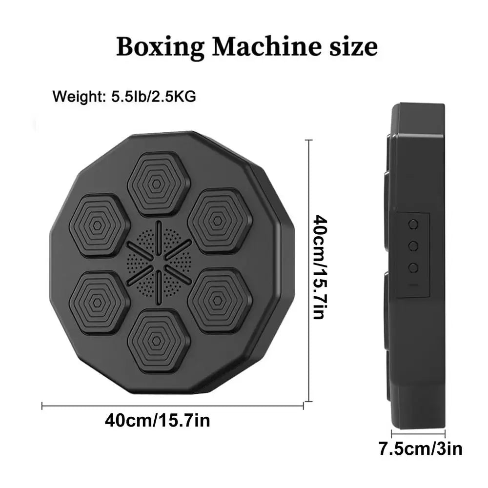 musical boxing target With LED Light