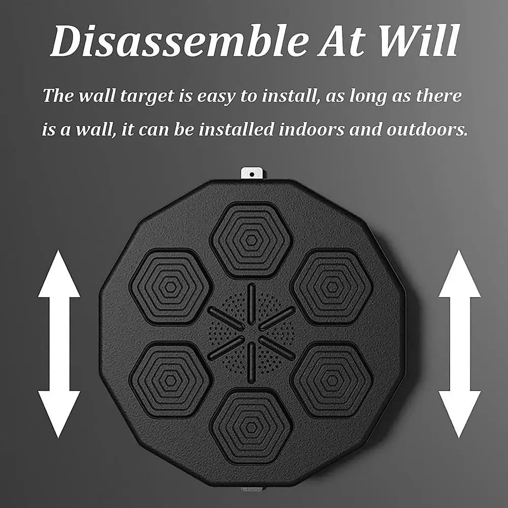 musical boxing target With LED Light